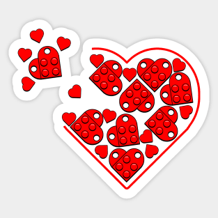 Piece of my heart Sticker